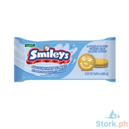 Picture of Smileys Berry Blast 20G x 10s, Blueberry