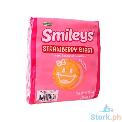 Picture of Smileys Berry Blast 20g x 10s, Strawberry