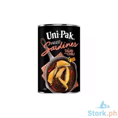 Picture of Unipak Fried Sardines 155g, Tausi Chili