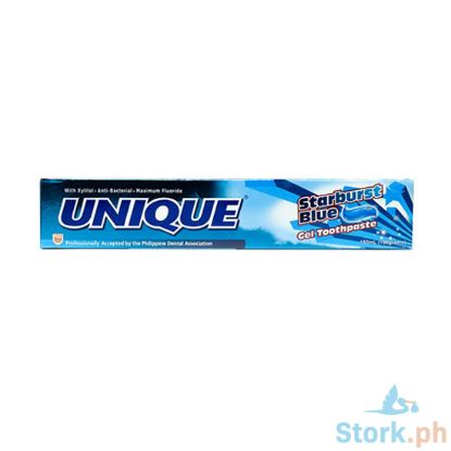 Picture of Unique Toothpaste Blue Starburst Gel 50Ml