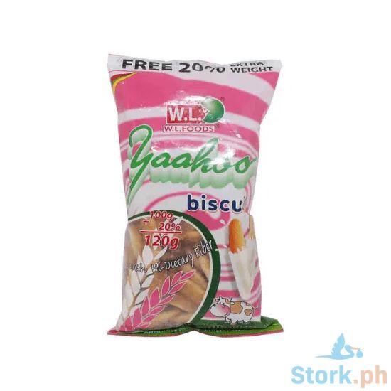 Picture of W.L Food Yaahoo Milk Biscuit 120g