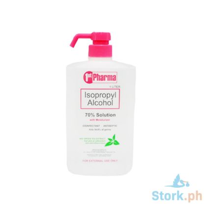 Picture of 1st Pharma Isopropyl Alcohol With Moistutirzer 70% Green Tea 1L