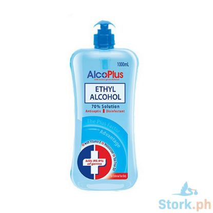 Picture of Alcoplus Ethyl Alcohol 70% Solution Pump 1L