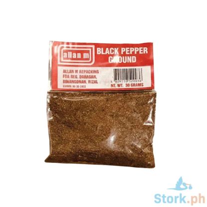 Picture of Allan M Black Pepper Ground 30s
