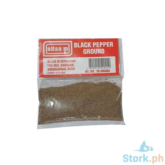 Picture of Allan M Black Pepper Whole 20g