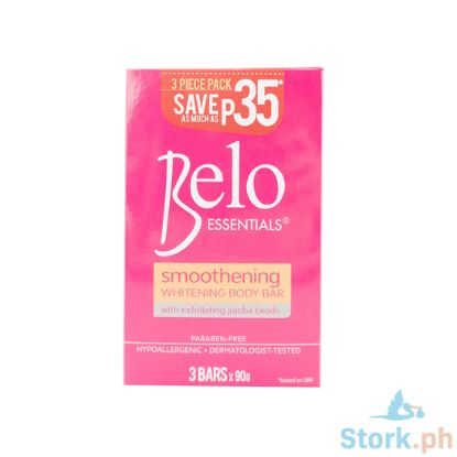 Picture of Belo Moisturizing Whitening Body Bar Soap 90g 3s