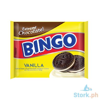 Picture of Bingo Cookies 28g 10s, Choco Vanilla