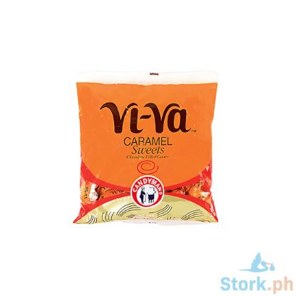 Picture of Candyman Vi-Va Caramel Sweets Chocolate Filled Center 50 Pieces 230g