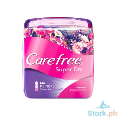 Picture of Carefree Panty Shields Super Dry Scented 8s
