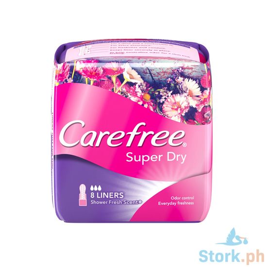 Picture of Carefree Panty Shields Super Dry Scented 8s