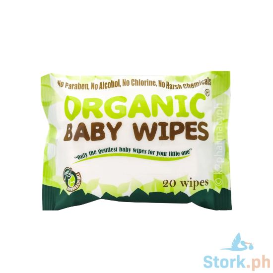 Picture of Ckmj Organic Baby Wipes 20s
