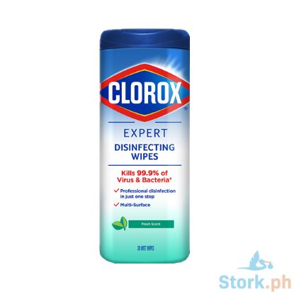 Picture of Clorox Expert Disinfecting Wipes Fresh Scent 