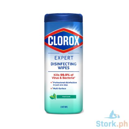 Picture of Clorox Expert Disinfecting Wipes Fs15Ct