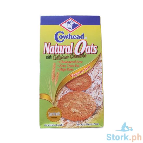 Picture of Cowhead Natural Oats Cracker 178g