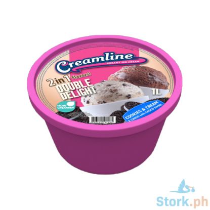 Picture of Creamline Cookies & Cream Plus Choco Choco Swirl 1L