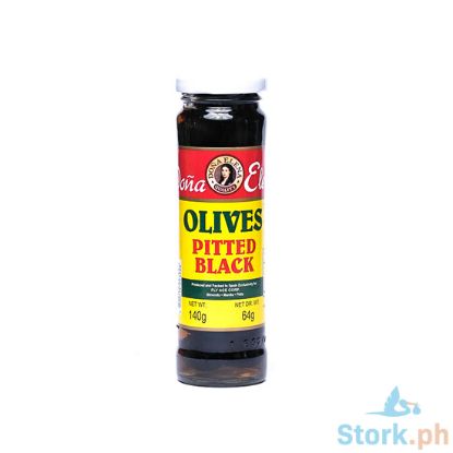 Picture of Dona Elena Pitted Black Olives 140g