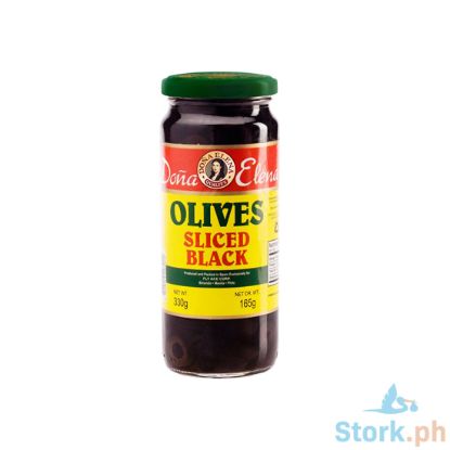 Picture of Dona Elena Sliced Black Olives 330g