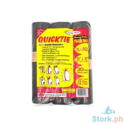 Picture of Easytie Trash Bag 30x37 XL