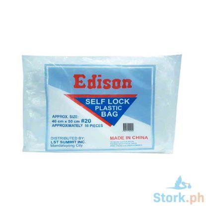 Picture of Edison LST Self Lock Plastic Bag# 8