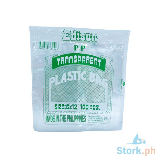 Picture of Edison LST Transparent Bag Size 6 x 12
