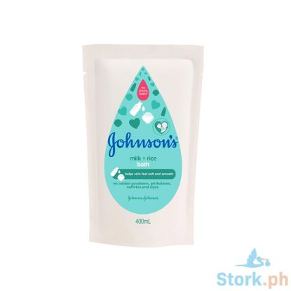 Picture of Johnson Baby Milk Bath Refill 400Ml