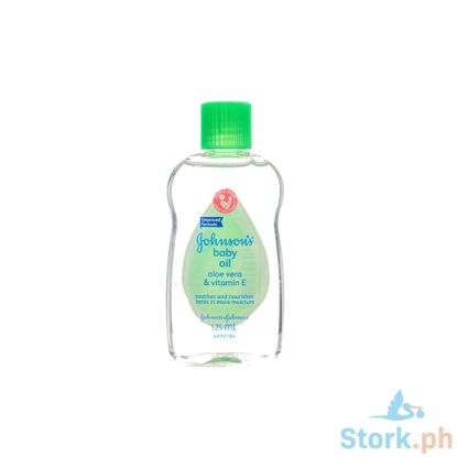 Picture of Johnsons Baby Oil Warming Aloe Vera 125Ml