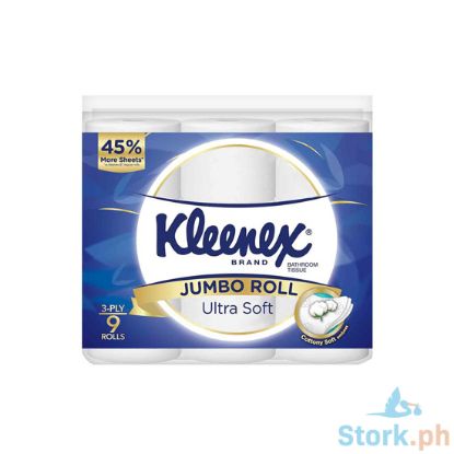 Picture of Kleenex Ultrasoft Bt Jumbo 9 Roll 3Ply