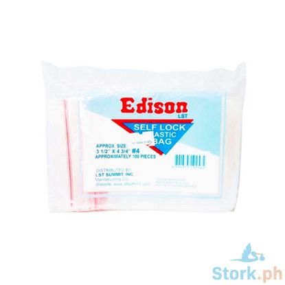 Picture of Lst Edison Self Lock Plastic Bag #1
