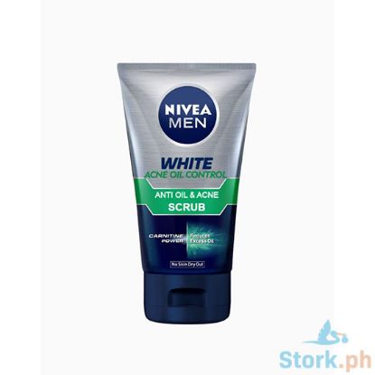 Picture of Nivea For Men Whitening Acne Oil Control Scrub 100g