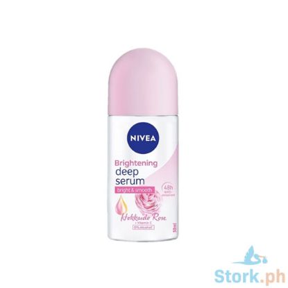 Picture of Nivea Whitening Hokkaido Rose Essence Roll On 50Ml