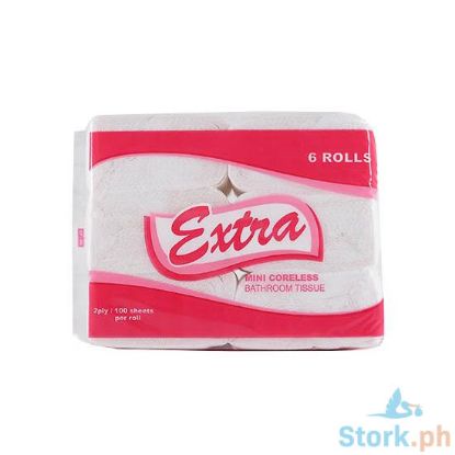 Picture of Papertech Extra Mini Coreless Bathroom 2Ply 6s