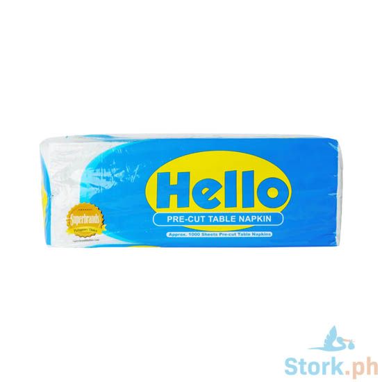 Picture of Papertech Hello Pre Cut Table Napkin 500g