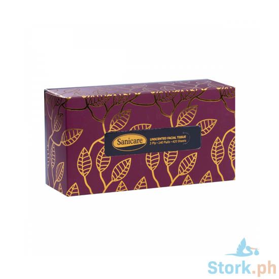 Picture of Sanicare Cherry Blossoms Box 60Pulls 3Ply