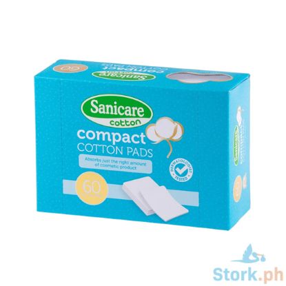 Picture of Sanicare Compact Cotton Pads 60s