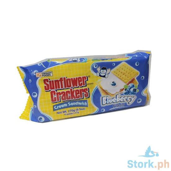 Picture of Sunflower Crackers 27g, Blueberry