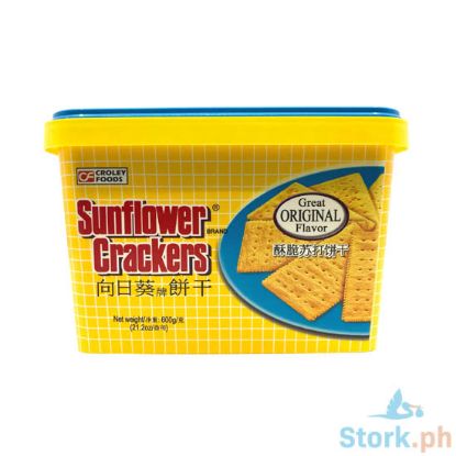 Picture of Sunflower Crackers Plain 600g