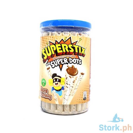 Picture of Super Stix Jr 330g 12 Jars, Mocha