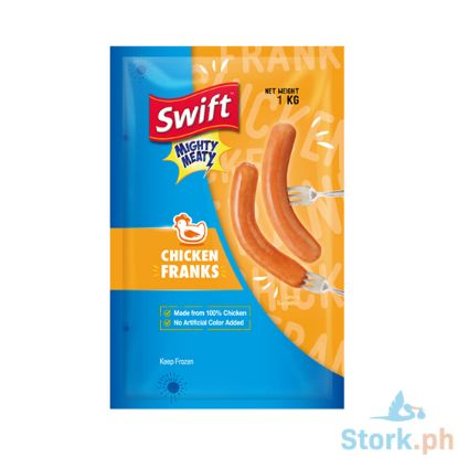 Picture of Swift Mighty Meaty Chicken Franks Regular 1Kg