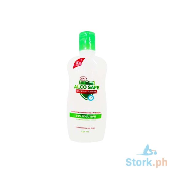 Picture of Uni Alco Safe Isoprophyl Alcohol 70% 250Ml