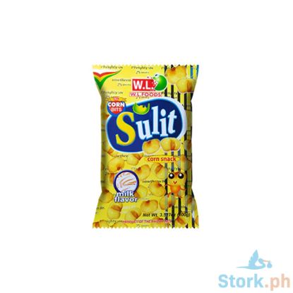 Picture of W.L Food Sulit Corn Snack Milk Flavor 100g