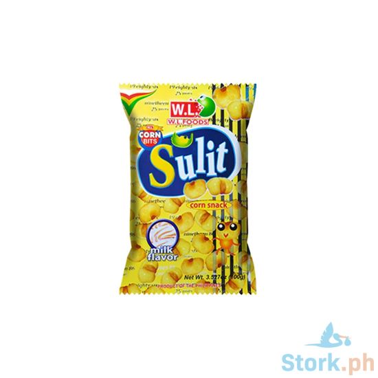 Picture of W.L Food Sulit Corn Snack Milk Flavor 100g