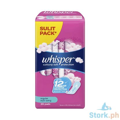 Picture of Whisper Regular Flow Nonwing Single 20s