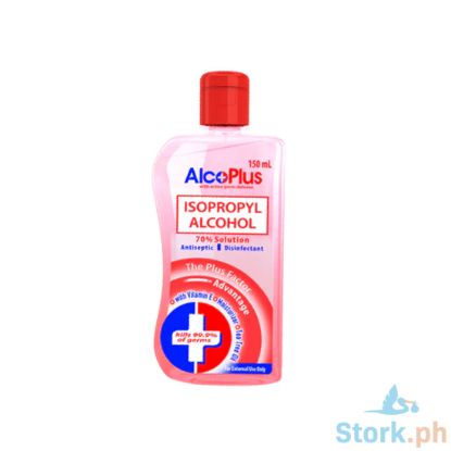 Picture of AlcoPlus Isopropyl Alcohol 70% Solution Antiseptic Disinfectant 150mL