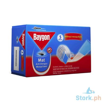 Picture of Baygon Mat Anti Dengue Mosquito Starter 5s