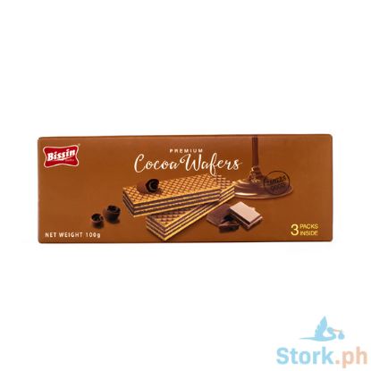 Picture of Bissin Premium Cocoa Wafers 3 Packs 100G