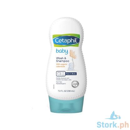 Picture of Cetaphil Baby Wash & Shampoo Calendula 230Ml