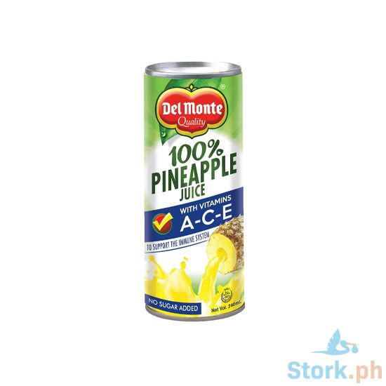 Picture of Del Monte Pineapple Juice With Vit Ace 240Ml 6s