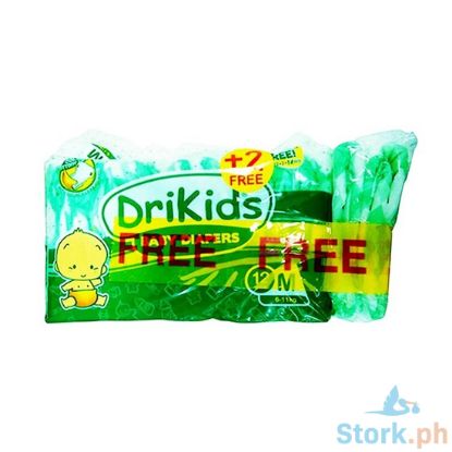 Picture of DriKids Baby Diapers Medium 12S