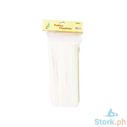 Picture of Edison Flexible Drinking Straw Colored