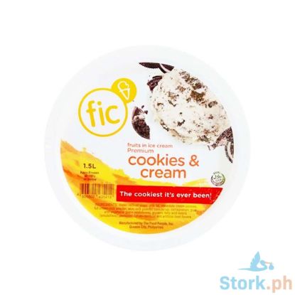 Picture of FIC Fruits in Ice Cream Premium Cookies & Cream 1.5L